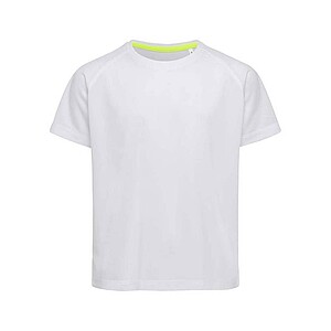 Kids T-shirt STEDMAN ACTIVE 140 RAGLAN, white, M
