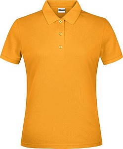 Ladies Piqué Polo, gold yellow, L