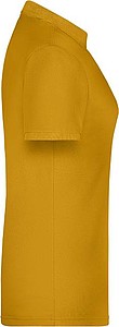 Ladies Piqué Polo, gold yellow, L