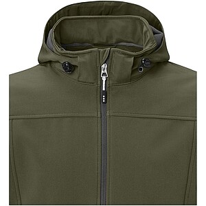 Langley mens softshell jacket, forest green