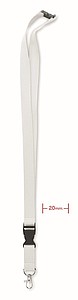 Lanyard with metal hook 20mm
