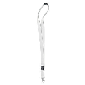Lanyard with metal hook