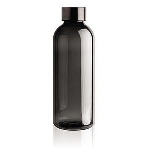Leakproof water bottle with metallic lid