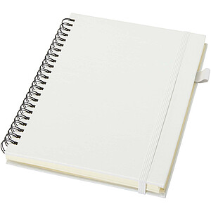 Liss A5 recycled plastic hard cover spiral notebook