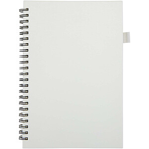 Liss A5 recycled plastic hard cover spiral notebook