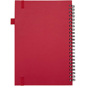 Liss A5 recycled plastic hard cover spiral notebook