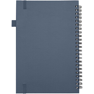 Liss A5 recycled plastic hard cover spiral notebook