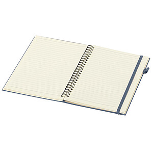 Liss A5 recycled plastic hard cover spiral notebook