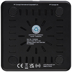 Loop 10W recycled plastic wireless charging pad