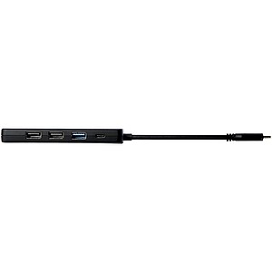 Loop RCS recycled plastic multimedia adapter USB 2.0-3.0 with HDMI port