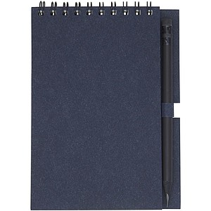 Luciano Eco wire notebook with pencil - small