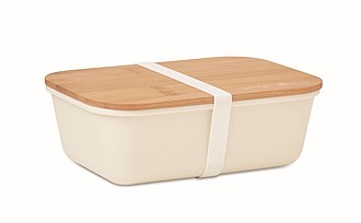Lunch box with bamboo lid 1L