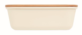 Lunch box with bamboo lid 1L