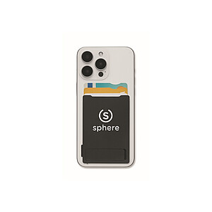 Magnetic cardholder & stand