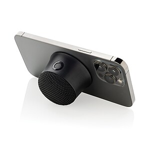 Magtune RCS recycled plastic magnetic 5W speaker, black
