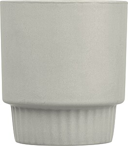Matte ceramic mug, 300 ml, grey
