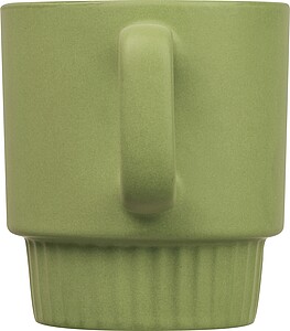 Matte ceramic mug, 300 ml, lIght green