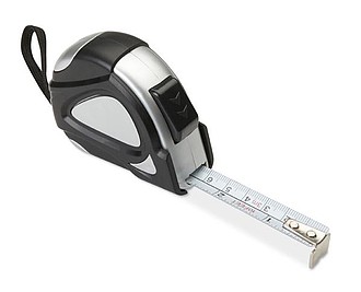 Measuring tape 3mtr, black