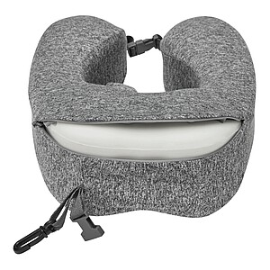 Memory foam neck pillow, grey