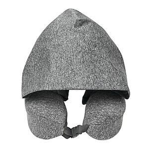 Memory foam neck pillow, grey