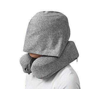 Memory foam neck pillow, grey