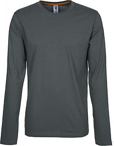 Men’s long-sleeved t-shirt PAYPER PINETA, dark grey, M