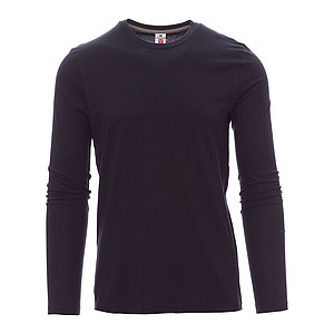 Men’s long-sleeved t-shirt PAYPER PINETA, navy blue, M
