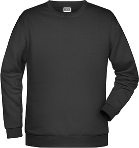 Men s sweathirt James Nicholson, black, XXL