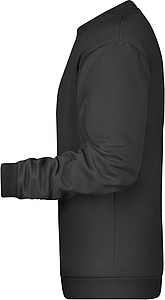 Men s sweathirt James Nicholson, black, XXL