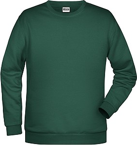 Men s sweathirt James Nicholson, dark green, XXL
