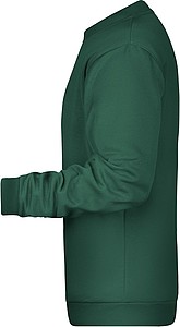Men s sweathirt James Nicholson, dark green, XXL