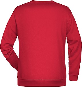 Men s sweathirt James Nicholson, red, XXL