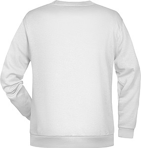 Men s sweathirt James Nicholson, white, XXL