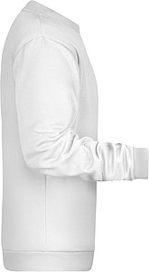 Men s sweathirt James Nicholson, white, XXL