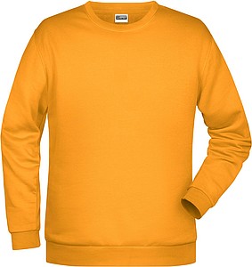 Men s sweathirt James Nicholson, yellow, XXL