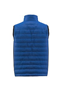 Mens insulated vest PAYPER SUBWAY, royal blue/black, size XXS