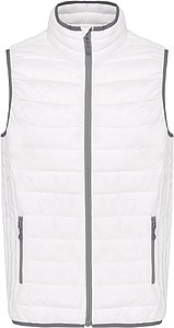 Mens Lightweight Bodywarmer KARIBAN, white, 3XL