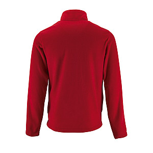 MENS PLAIN FLEECE JACKET NORMAN MEN, BLACK, 4XL