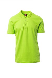 Mens Polo Shirt PAYPER AMALFI Green-Yellow, size L