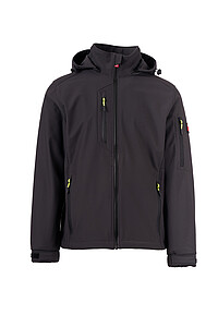 Mens softshell jacket PAYPER CREEK L.I.T., anthracite, size XXS
