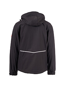 Mens softshell jacket PAYPER CREEK L.I.T., anthracite, size XXS