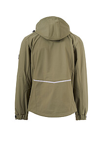 Mens softshell jacket PAYPER CREEK L.I.T., military green, size XXS