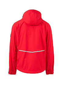 Mens softshell jacket PAYPER CREEK L.I.T., red, size XXS