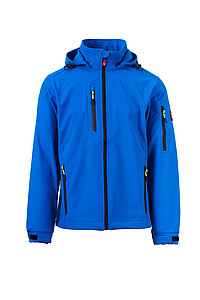 Mens softshell jacket PAYPER CREEK L.I.T., royal blue, size L