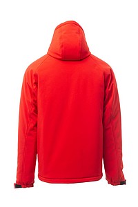 Mens winter jacket Payper GALE PAD, red, size 4XL
