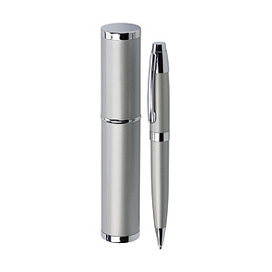 Metal ballpen & tubeSilver