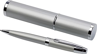 Metal ballpen & tubeSilver
