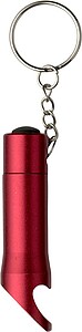 Metal opener and LED lightRed