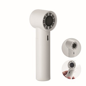 Mini handheld hi-speed fan, white