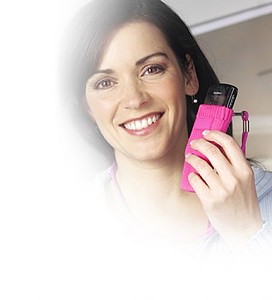 Mobile phone / MP3 cover Pink